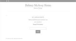 Desktop Screenshot of dabneymcavoyhome.com